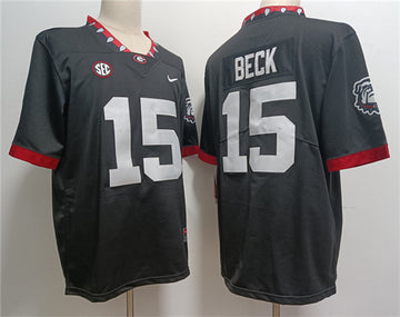 Carson Beck Gonzaga Bulldogs black jersey