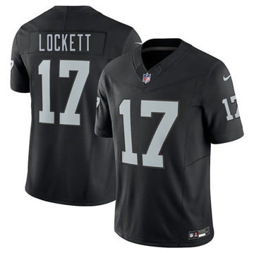 Tyler Lockett Las Vegas Raiders black Vapor jersey
