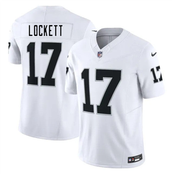 Tyler Lockett Las Vegas Raiders white Vapor jersey