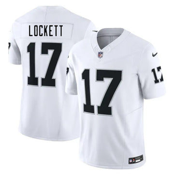 Tyler Lockett Las Vegas Raiders white Vapor jersey