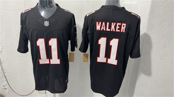 Jalon Walker Atlanta Falcons black Vapor jersey