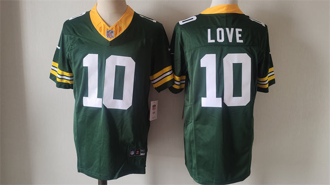 Jordan Love Green Bay Packers green jersey