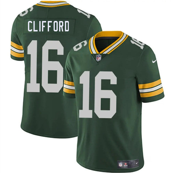 Sean Clifford Green Bay Packers green jersey