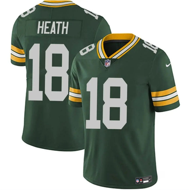 Malik Heath Green Bay Packers green jersey
