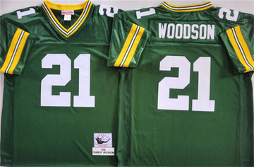Charles Woodson Green Bay Packers green Throwback jersey