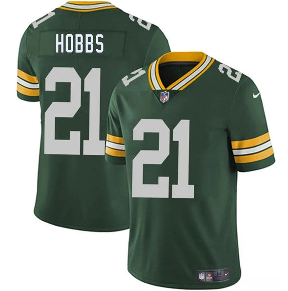 Nate Hobbs Green Bay Packers green jersey