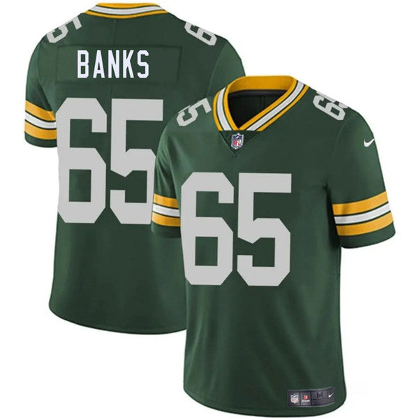 Aaron Banks Green Bay Packers green jersey