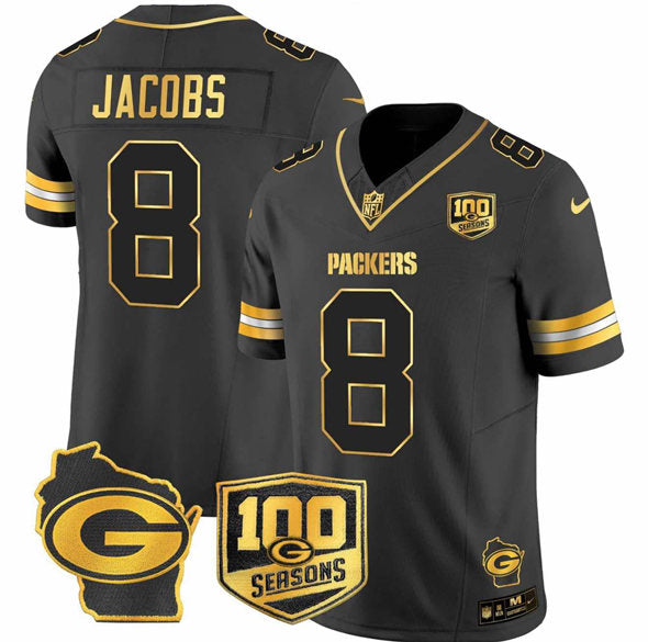 Josh Jacobs Green Bay Packers green Game jersey