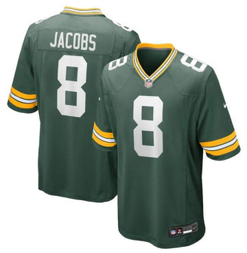 Josh Jacobs Green Bay Packers green Game jersey