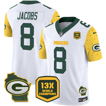 Josh Jacobs Green Bay Packers green Home jersey