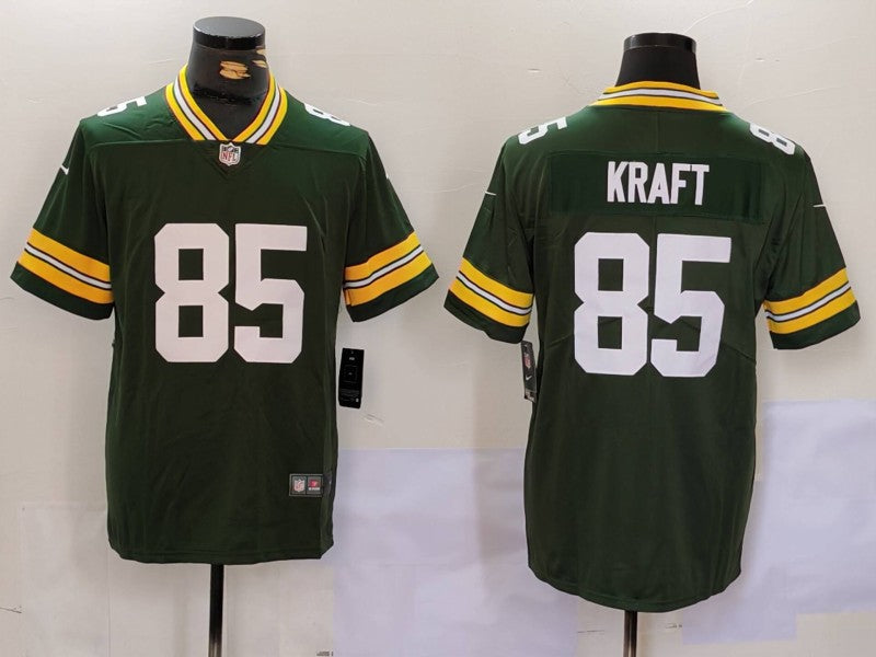 Tucker Kraft Green Bay Packers green jersey