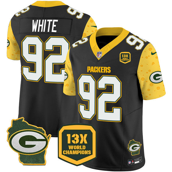 Reggie White Green Bay Packers green Home jersey