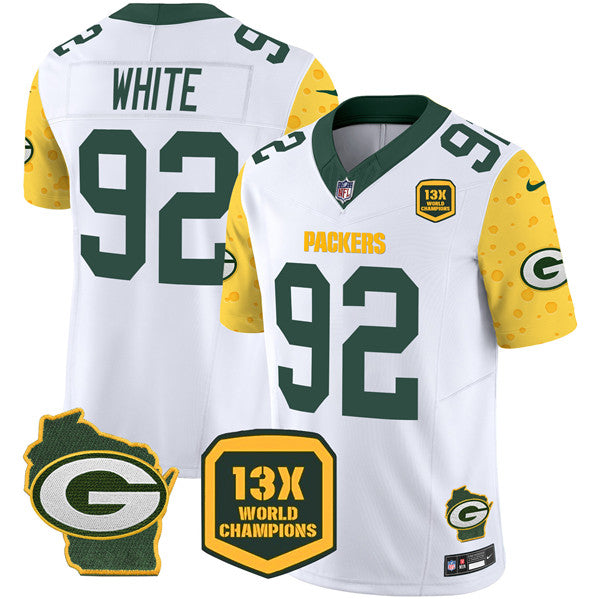 Reggie White Green Bay Packers green Home jersey