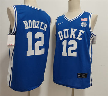 Cameron Boozer Duke Blue Devils blue jersey