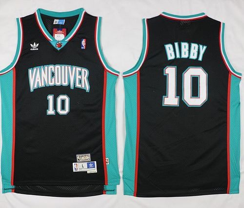 Mike Bibby Memphis Grizzlies black Throwback jersey