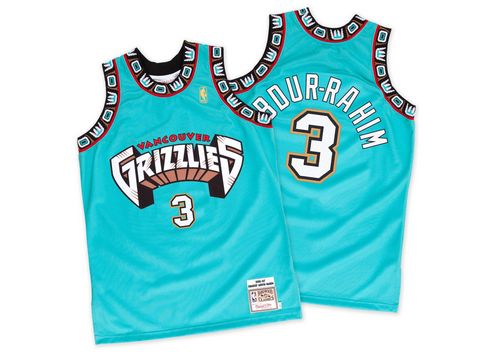 Shareef Abdur-Rahim Memphis Grizzlies green Throwback jersey