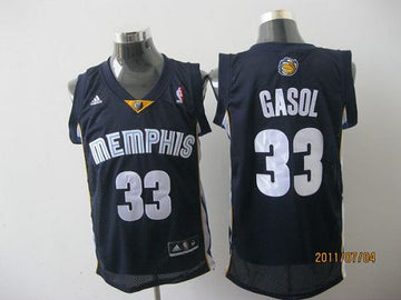 Marc Gasol Revolution Memphis Grizzlies blue jersey