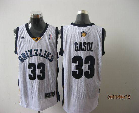 Marc Gasol Revolution Memphis Grizzlies white jersey