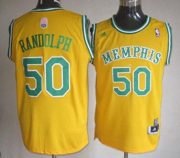 Zach Randolph Memphis Grizzlies yellow Classic jersey
