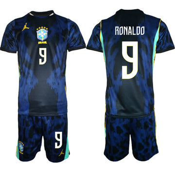 National Football Team Brazil National Team navy Away jersey