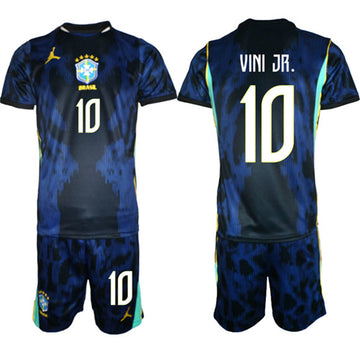 National Football Team Brazil National Team navy Away jersey