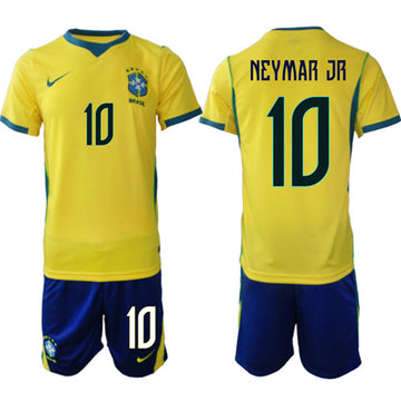 National Football Team Brazil National Team yellow Home jersey