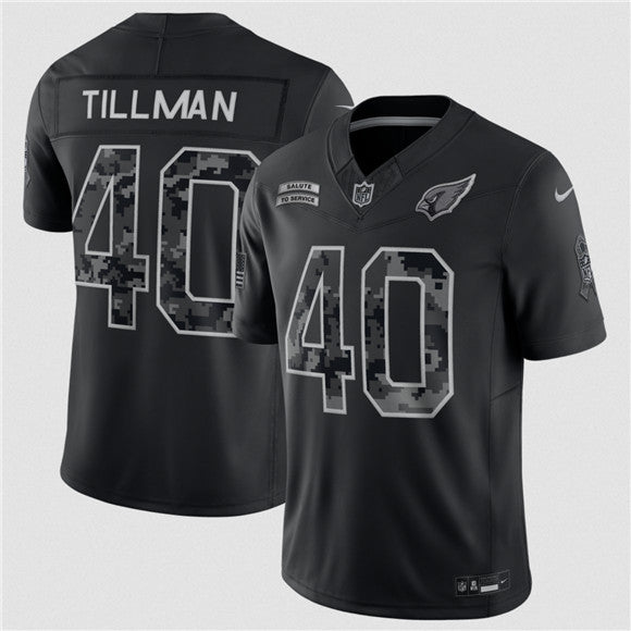 Pat Tillman Arizona Cardinals black Salute To Service jersey