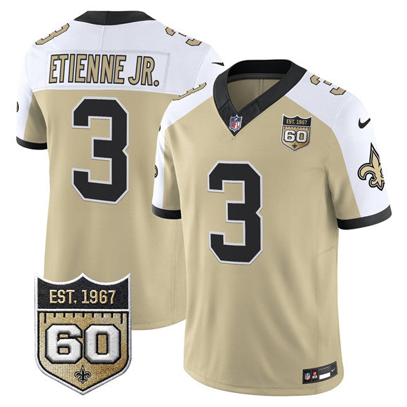 Travis Etienne Jr New Orleans Saints Vapor jersey