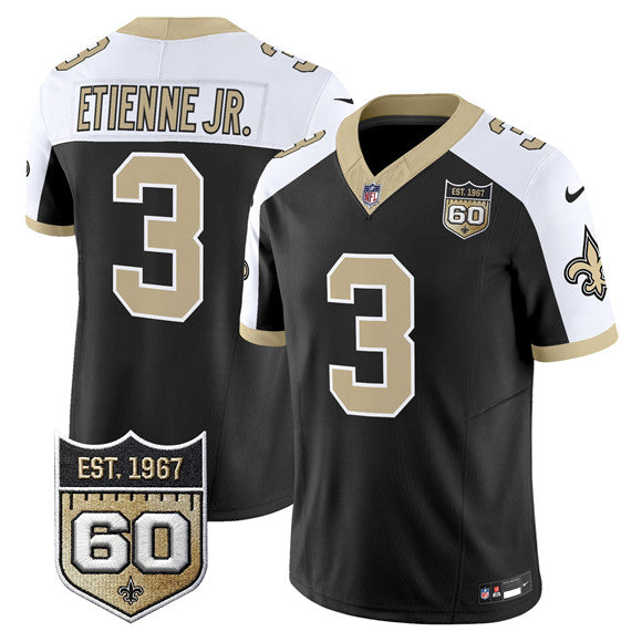 Travis Etienne Jr New Orleans Saints Vapor jersey