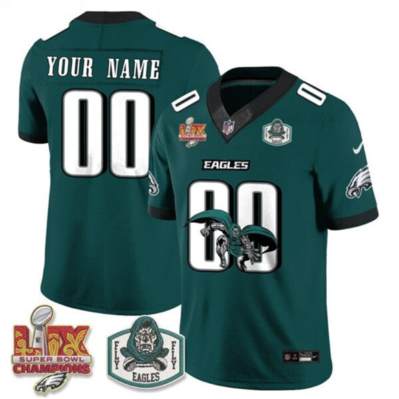 Philadelphia Eagles green jersey