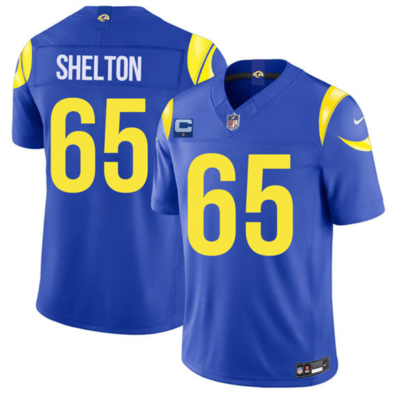 Coleman Shelton Los Angeles Rams royal Vapor jersey