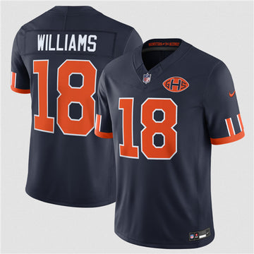 Caleb Williams Chicago Bears navy Limited jersey