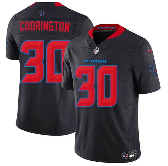 Brandon Codrington Houston Texans navy Vapor jersey
