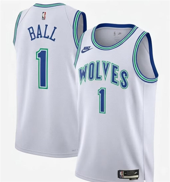 LaMelo Ball Minnesota Timberwolves white Classic jersey