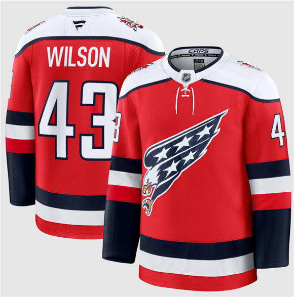 Tom Wilson Washington Capitals red Alternate jersey