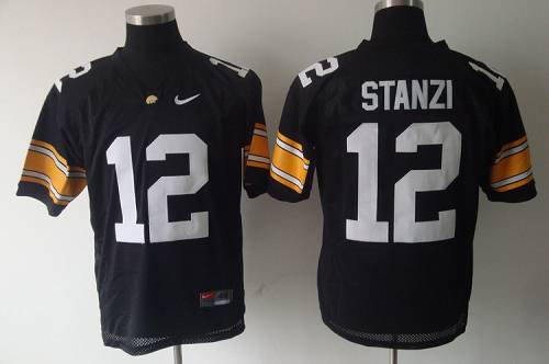 Stanzi Iowa Hawkeyes black jersey
