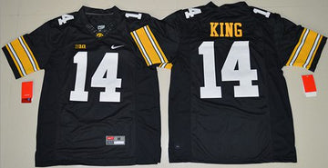 Desmond King Iowa Hawkeyes black jersey