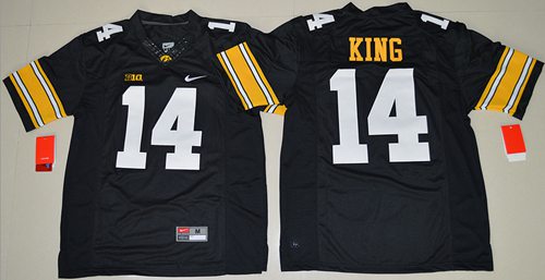 Desmond King Iowa Hawkeyes black jersey