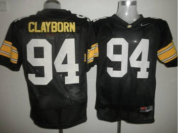 Adrian Clayborn Iowa Hawkeyes black jersey