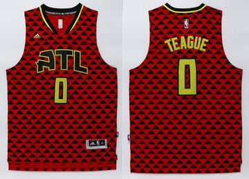 Jeff Teague Atlanta Hawks red jersey