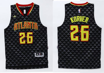 Kyle Korver Atlanta Hawks black jersey