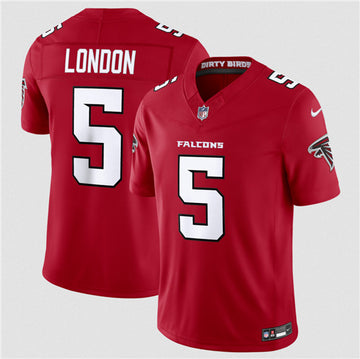 Drake London Atlanta Falcons red Vapor jersey