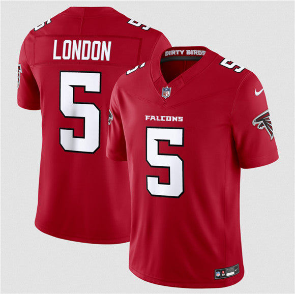 Drake London Atlanta Falcons red Vapor jersey
