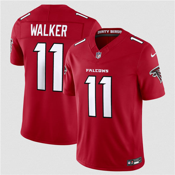 Jalon Walker Atlanta Falcons red Vapor jersey