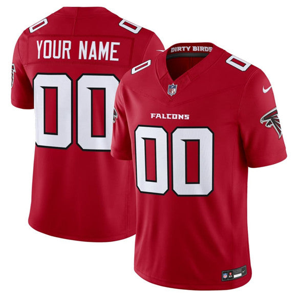 Custom Atlanta Falcons red Vapor jersey
