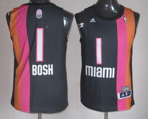 Chris Bosh Miami Heat black Classic jersey