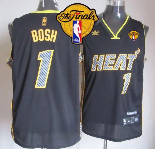 Chris Bosh Miami Heat black Fashion jersey