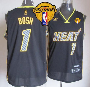 Chris Bosh Miami Heat black Fashion jersey