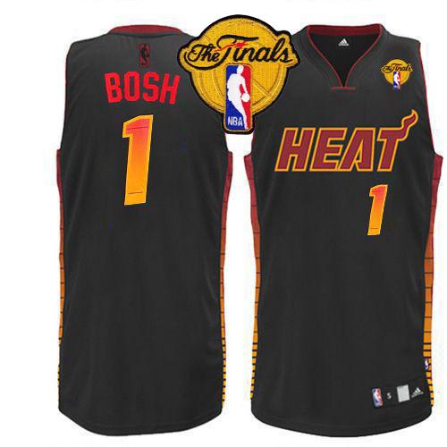 Chris Bosh Miami Heat black jersey