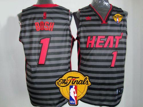 Chris Bosh Miami Heat black-grey jersey